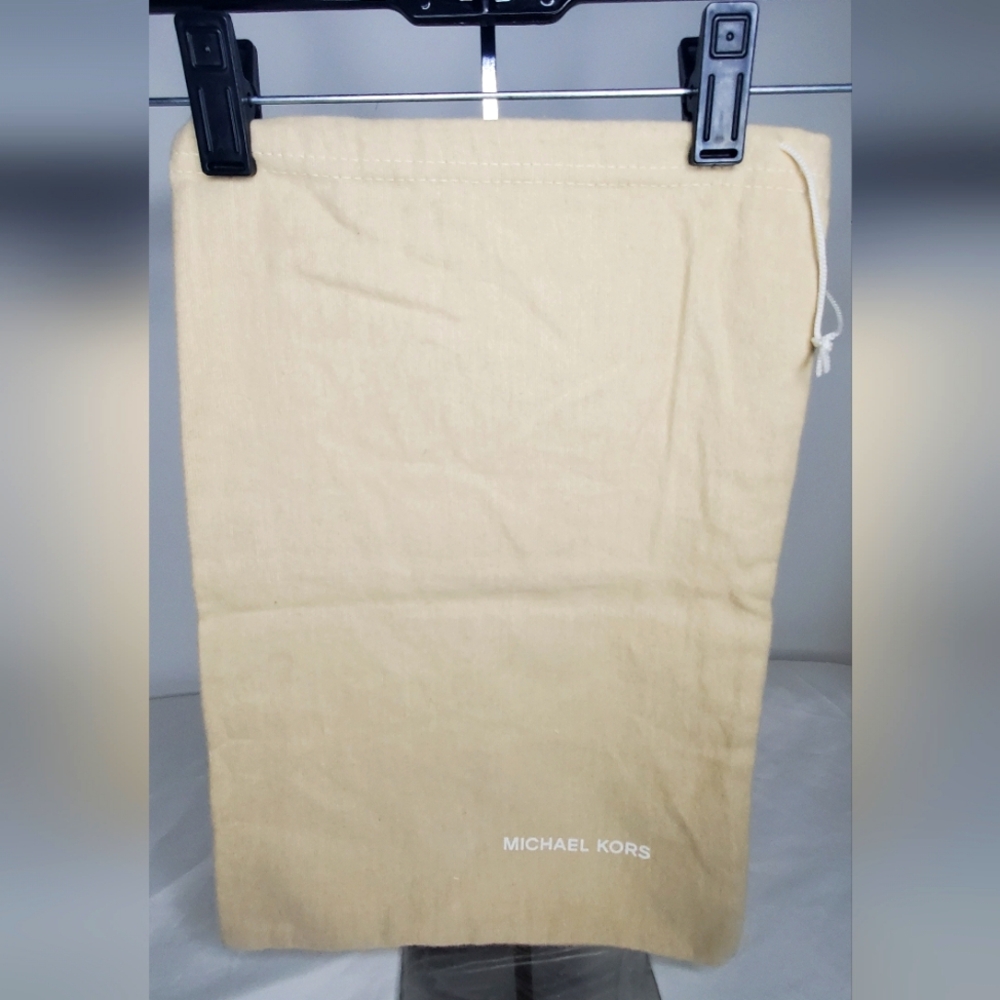 Michael Kors Tan Dust Bag Drawstring closure Tan Color- 100% Cotton -Available 2